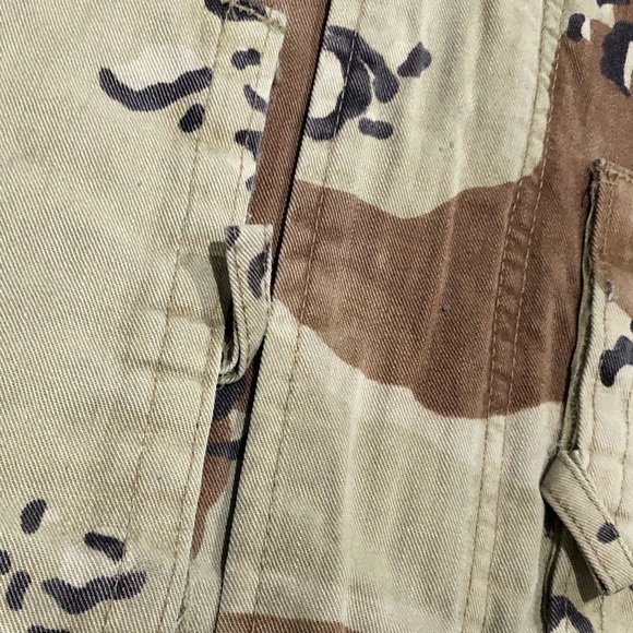 Y2K Desert Chocolate Chip Camo Chemical Protective Suit Jacket - Picture 3 of 8